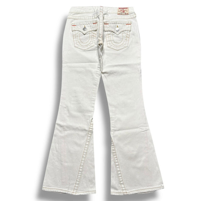 True Religion flared/bootcut low waist women designer jeans(w29)