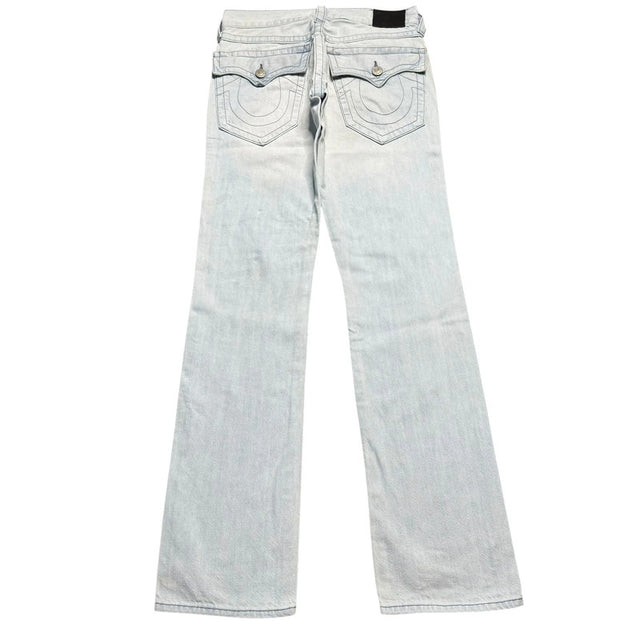 True Religion straight leg low waist women designer jeans(w28)