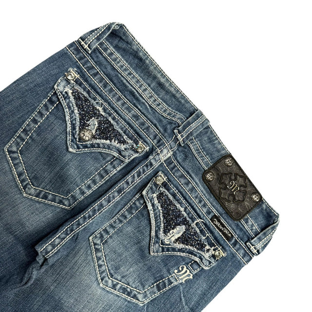 Miss me flared/nootcut low waist women designer jeans(w30)
