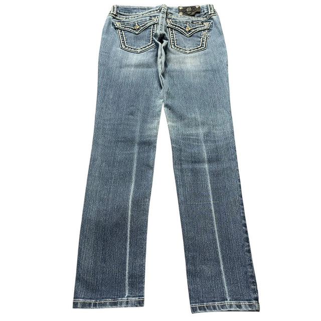 Miss me low waist designer women skinny jeans(w27)