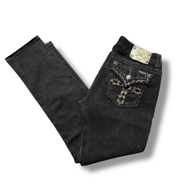 Miss me mid Rise women designer slim fit jeans(w32)