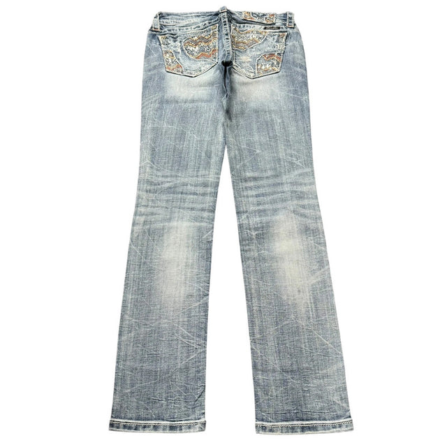 Miss me low waist women designer slim fit jeans (w27)