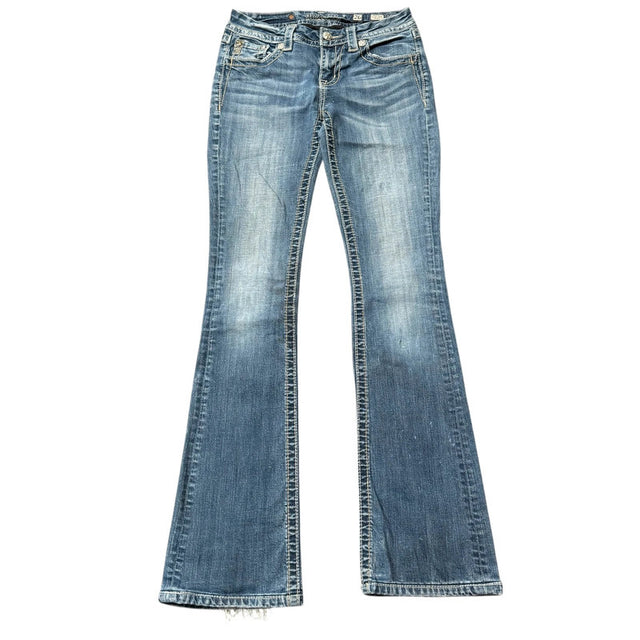Miss me flared/bootcut low waist women designer jeans(w26)