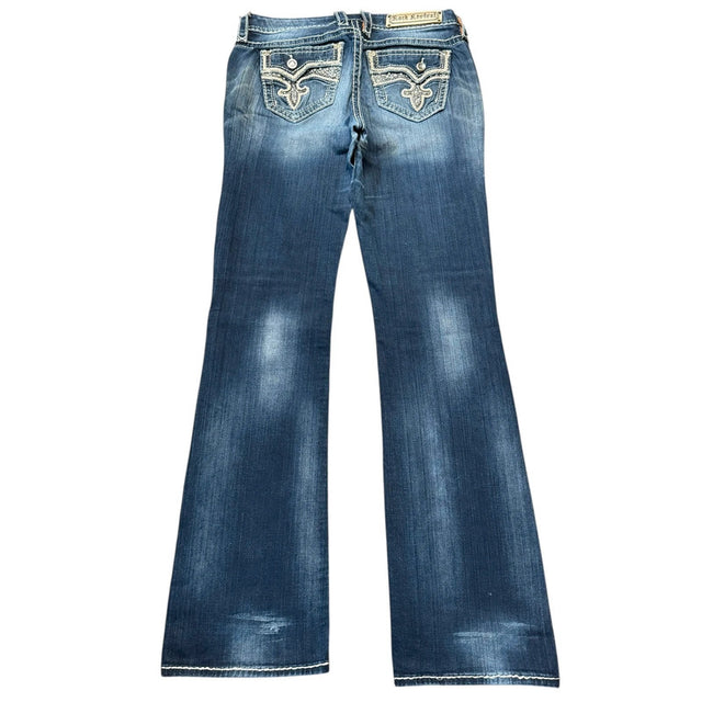 Rock Revival bootcut low waist women designer jeans(w29)