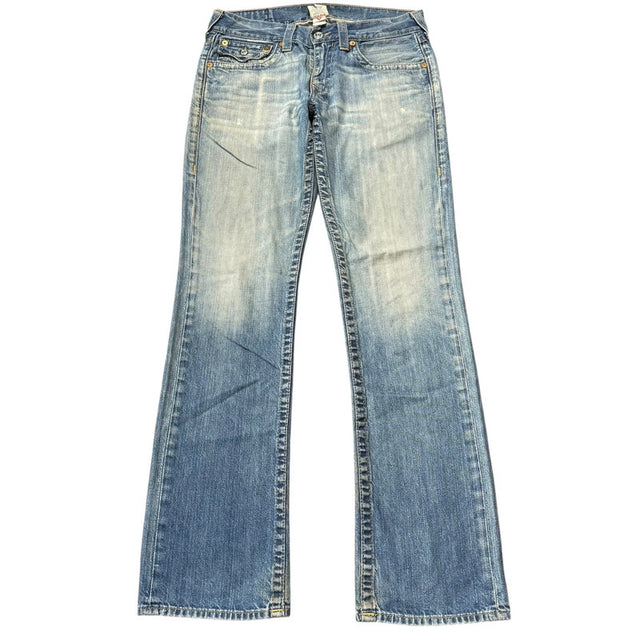 True religion baggy/stright leg unisex designer jeans(w31