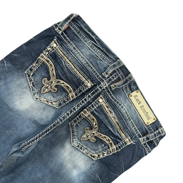 Rock Revival flared/bootcut women designer jeans(w32)