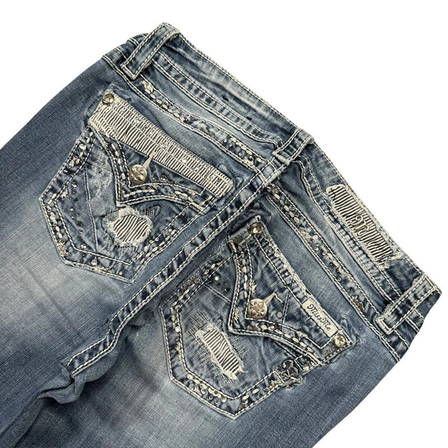 Miss me low waist women designer skinny jeans(w28)