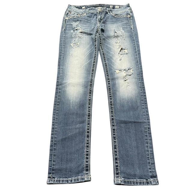 Miss me low waist women designer skinny jeans(w28)