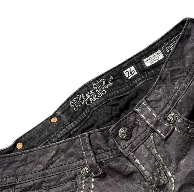 Miss me low wqist women designer mini jeans shorts(w26)