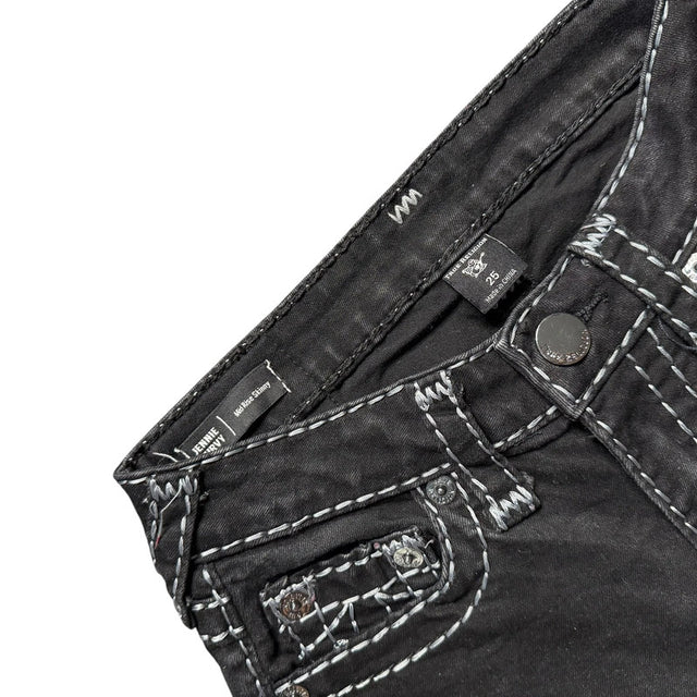 True Religion mini women designer jeans skirt(w25)