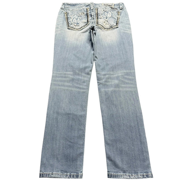 Miss me slim fit low waist women designer jeans(w31)