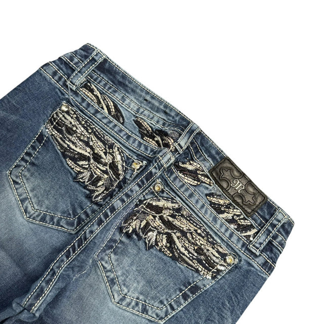 Miss me low waist designer women skinny jeans(w30)