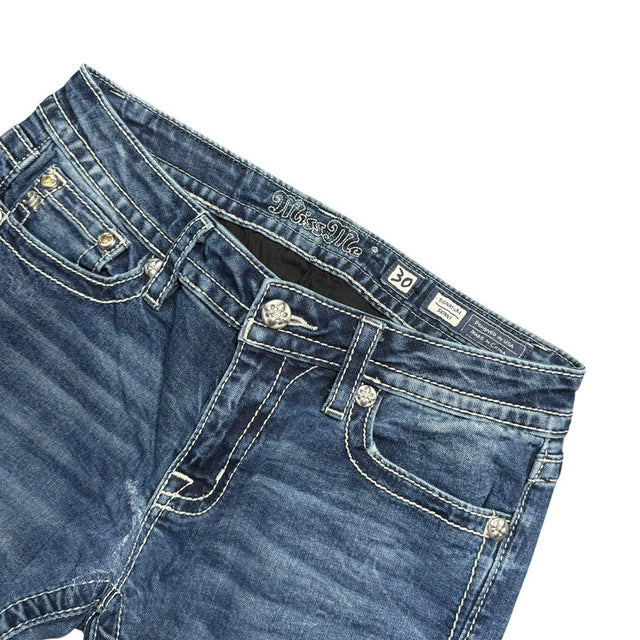 Miss me low waist designer women skinny jeans(w30)
