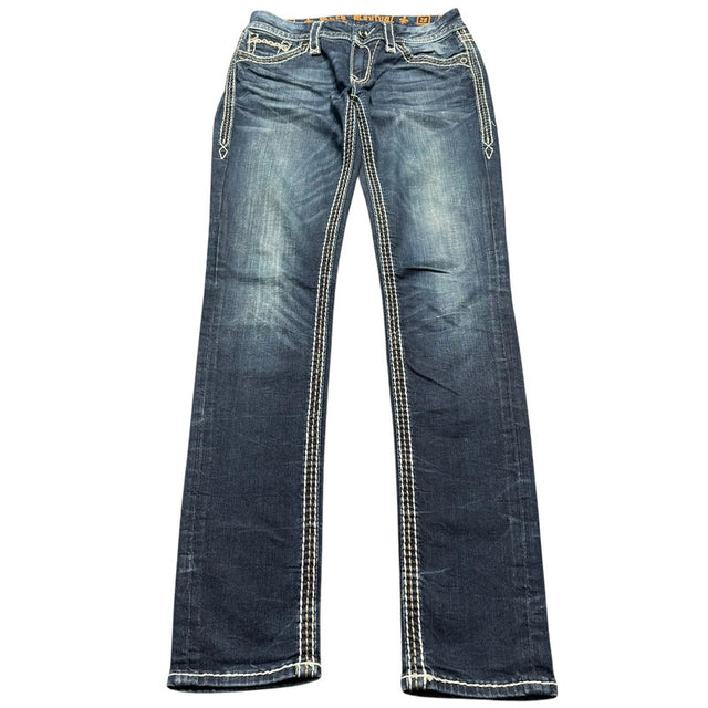 Miss me low waist designer women slim fit jeans(w28)