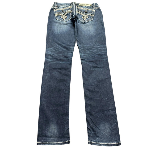 Miss me low waist designer women slim fit jeans(w28)