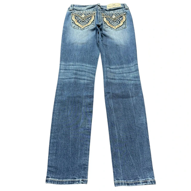 Miss me low waist designer women skinny jeans(w25)