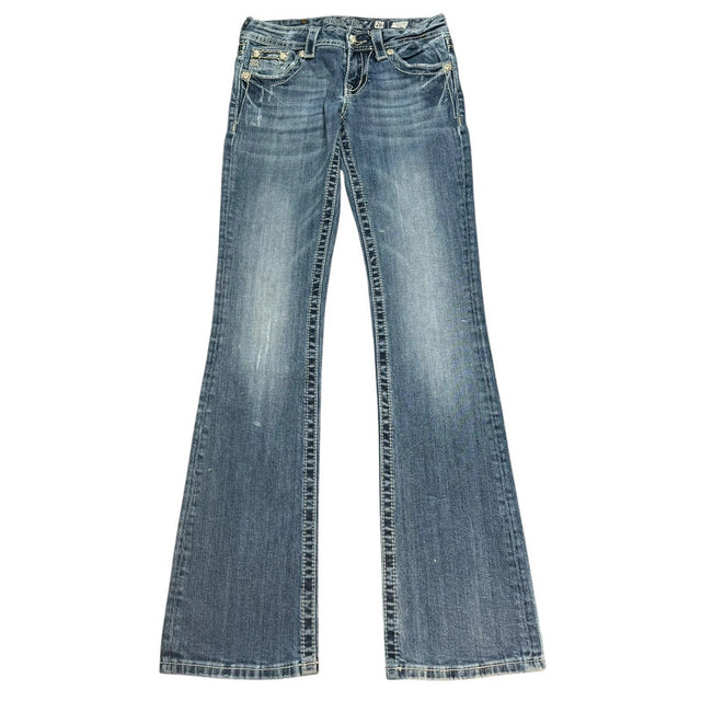 Miss me flared/bootcut low waist women designer jeans(w26)