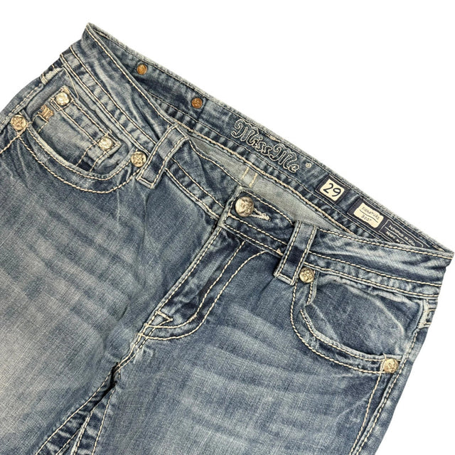 Miss me flared/bootcut low waist women designer Jeans(w29)