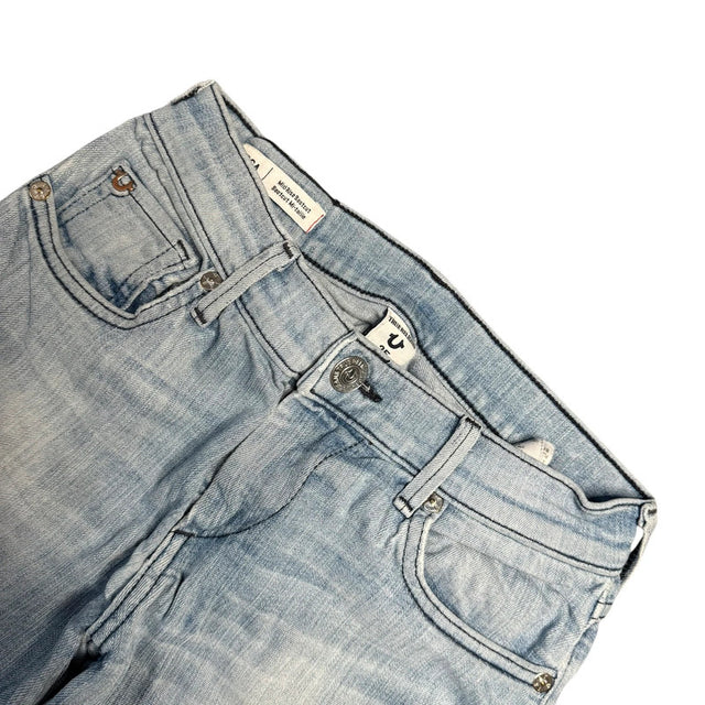 True religion flared/bootcut low waisg women designer jeans(w25)