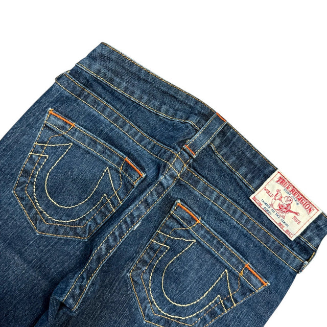 True Religion flared/bootcut low waist women designer jeans(w25)