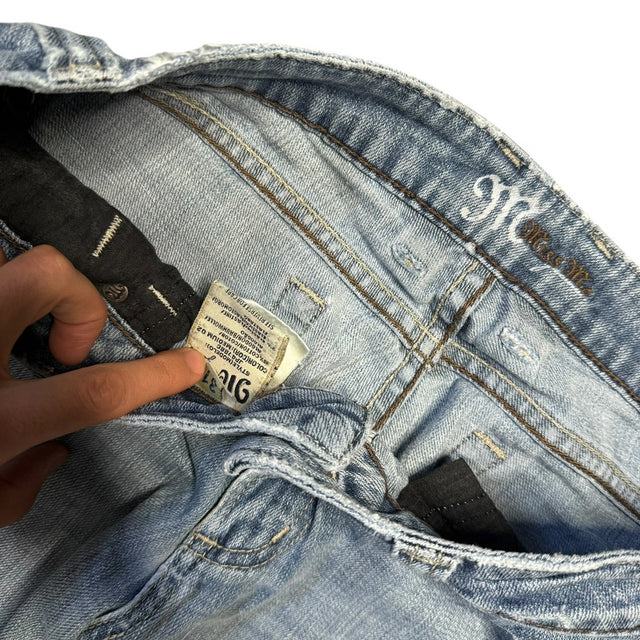 Miss me flared/bootcut low waist women designer jeans(w31)