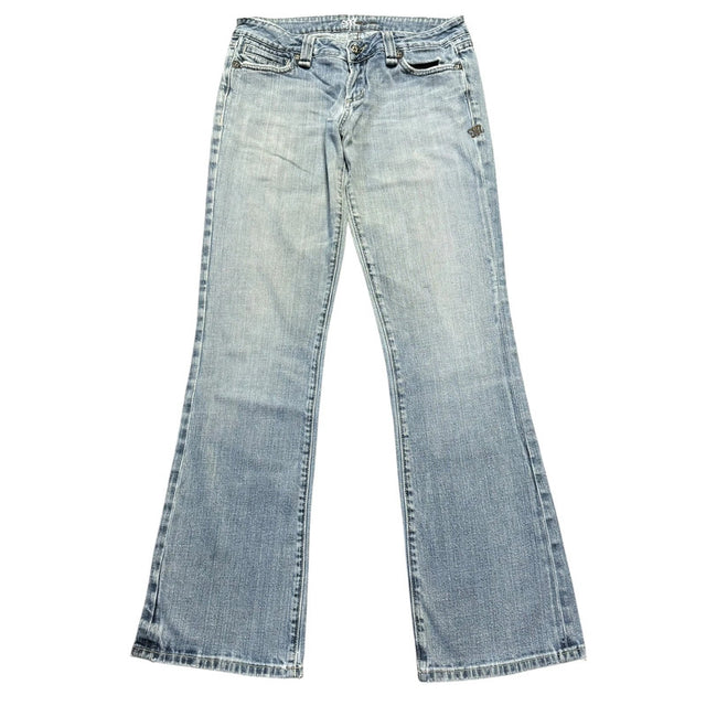 Miss me flared/bootcut low waist women designer jeans(w31)