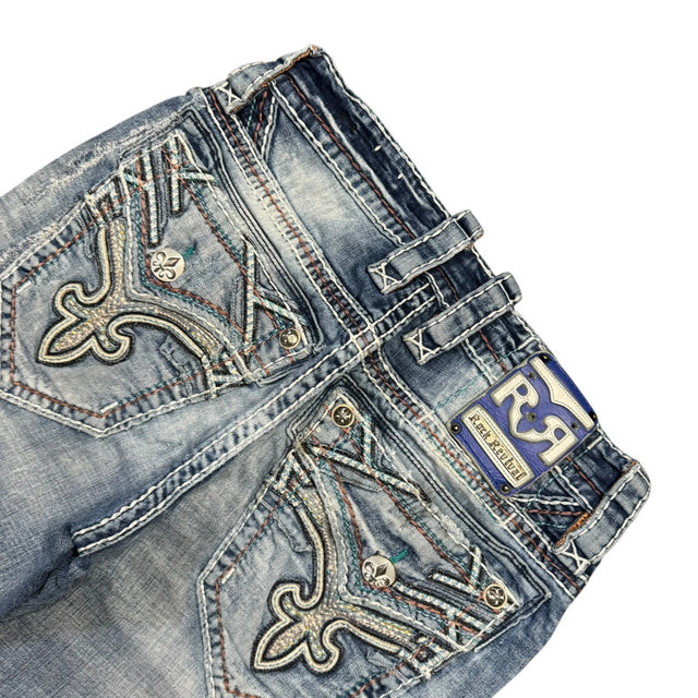 Rock Revival bootcut low waist women designer jeans(w28)