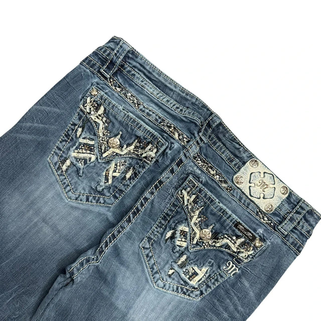 Miss me flared/bootcut women designer Jeans (w34)