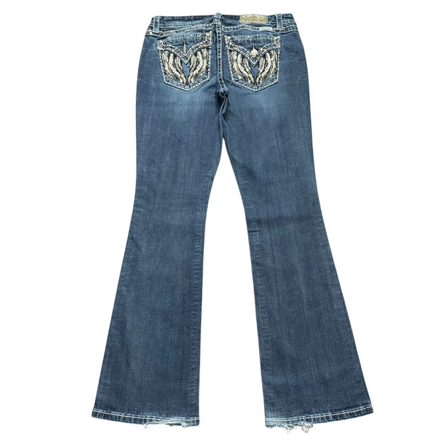 Miss me flared/bootcut women designer jeans (w31)
