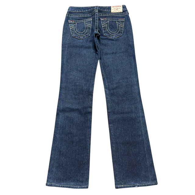 True Religion Straight leg low waist women designer jeans(w25)