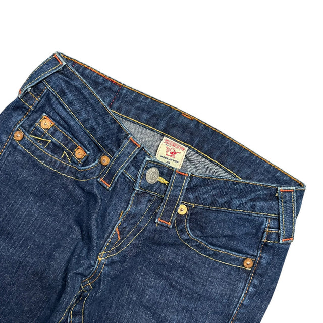 True Religion Straight leg low waist women designer jeans(w25)