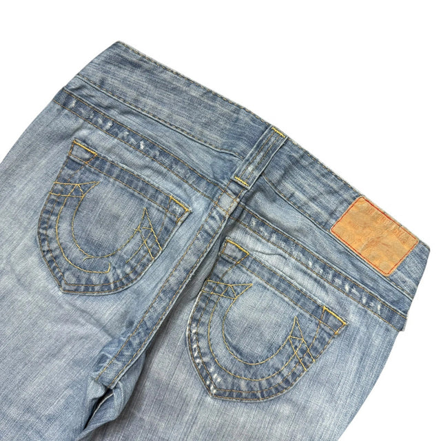 True Religion flared/bootcut low waist Women Designer jeans(w26)