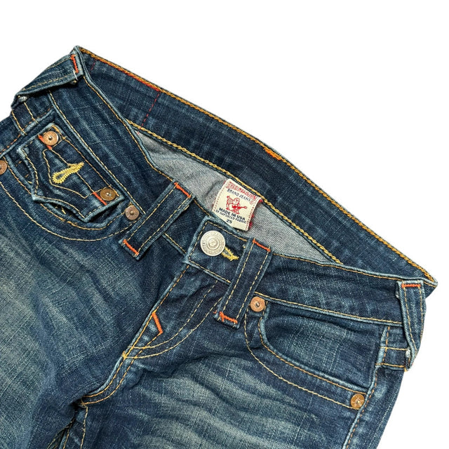 True Religion flared/bootcut low waist Women Designer jeans(w25)