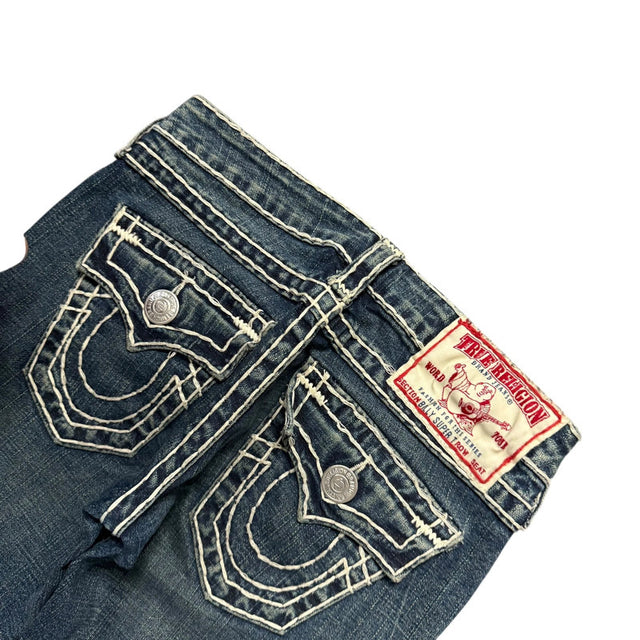 True Religion straight leg low waist Women Designer jeans(w24)