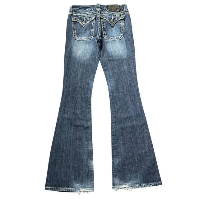 Miss me flared/bootcut low waist Women Designer jeans (w28)
