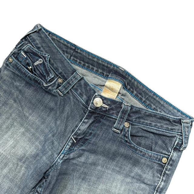 True Religion flared/bootcut low waist Women Designer jeans(w31)