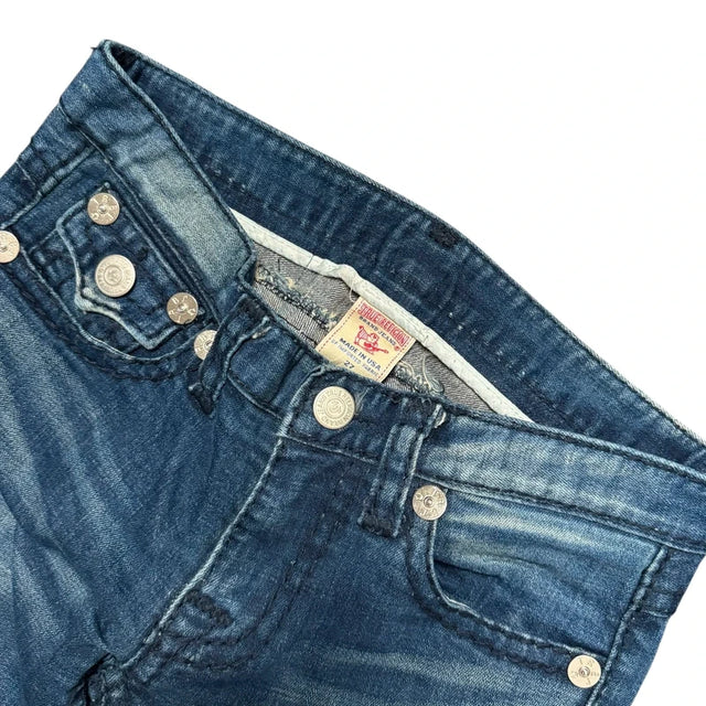 True Religion Straight leg low waist Women Designer jeans(w27)