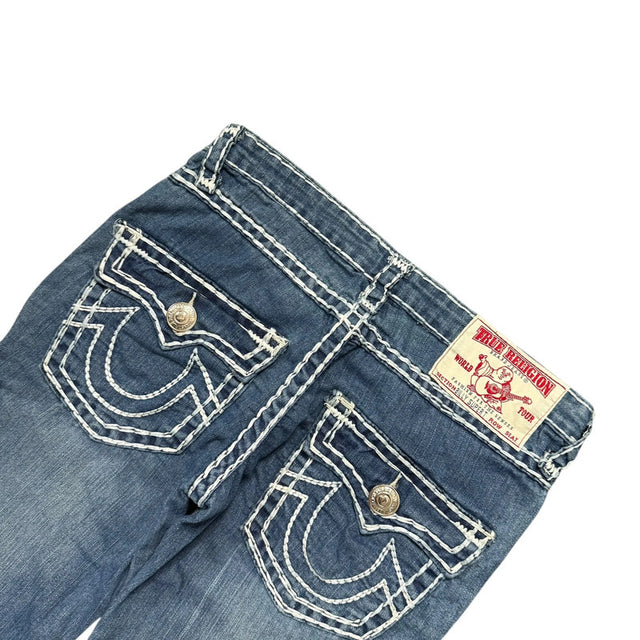 True Religion straight leg low waist Women Designer jeans (w28)