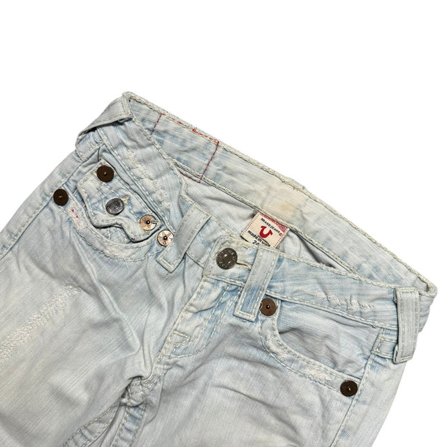 True Religion flared/bootcut low waist women designer jeans(w24)