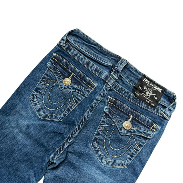 True Religion Boot low waist women designer Jeans(w25)