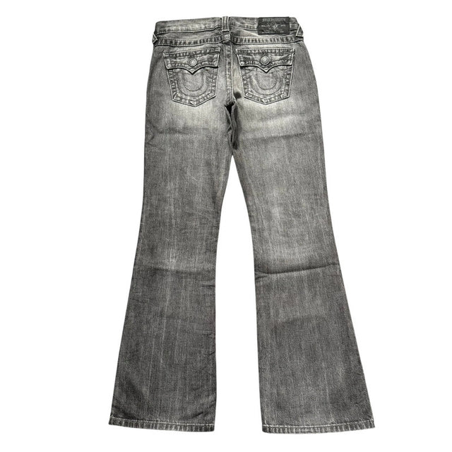 True Religion flared/bootcut low waist women designer jeans(w23)