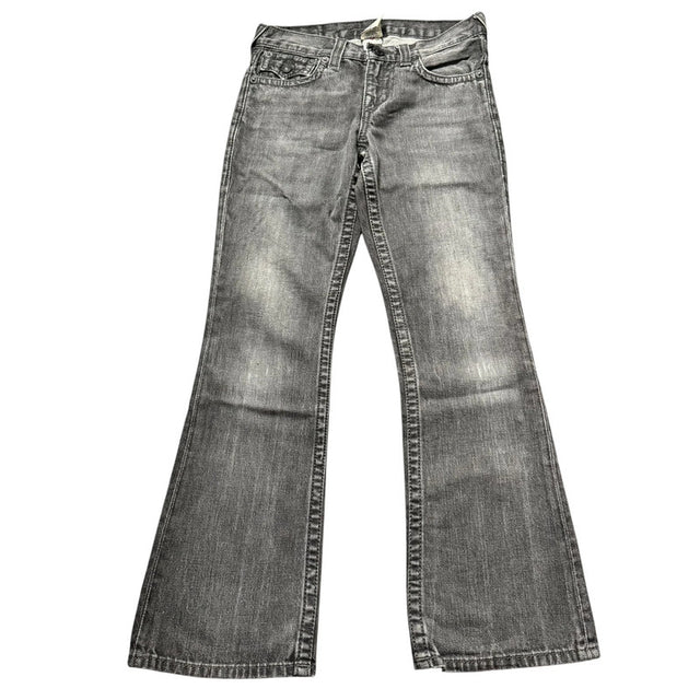 True Religion flared/bootcut low waist women designer jeans(w23)