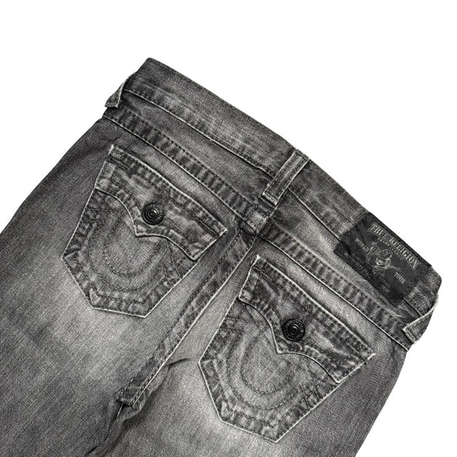 True Religion flared/bootcut low waist women designer jeans(w23)