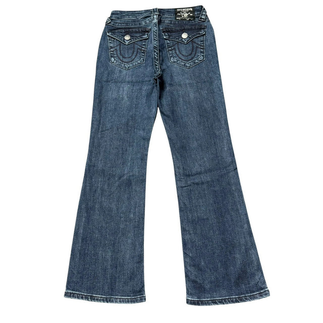 True Religion bootcut women designer jeans(w27)