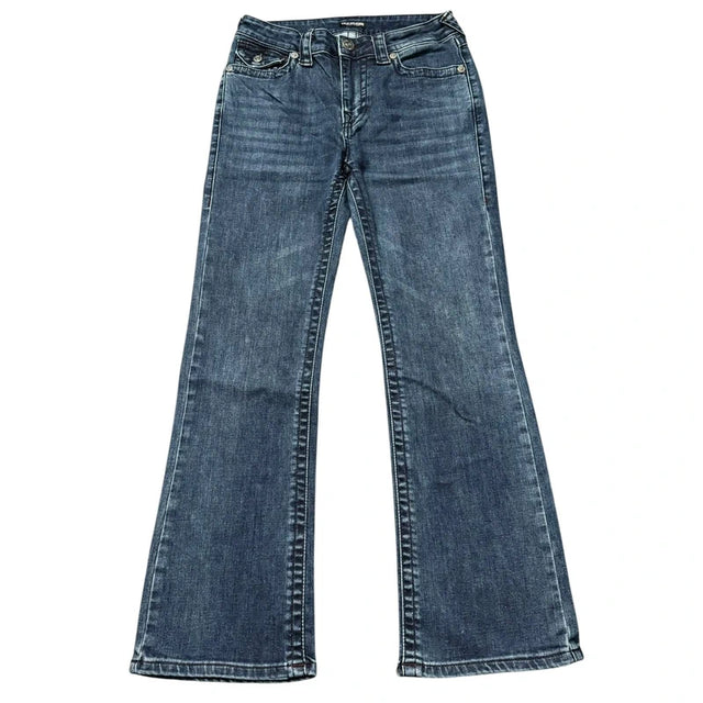 True Religion bootcut women designer jeans(w27)