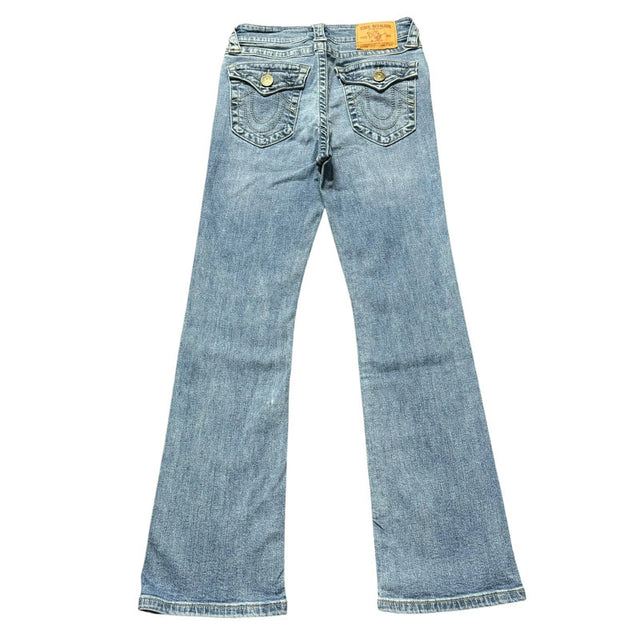 True Religion bootcut women designer jeans(w25)