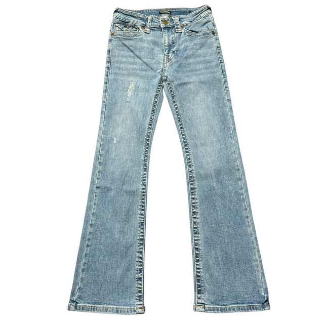 True Religion bootcut women designer jeans(w25)