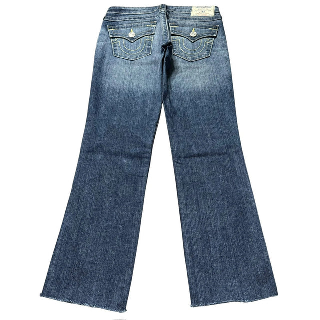 True Religion low waist designer slim fit women jeans(w27)