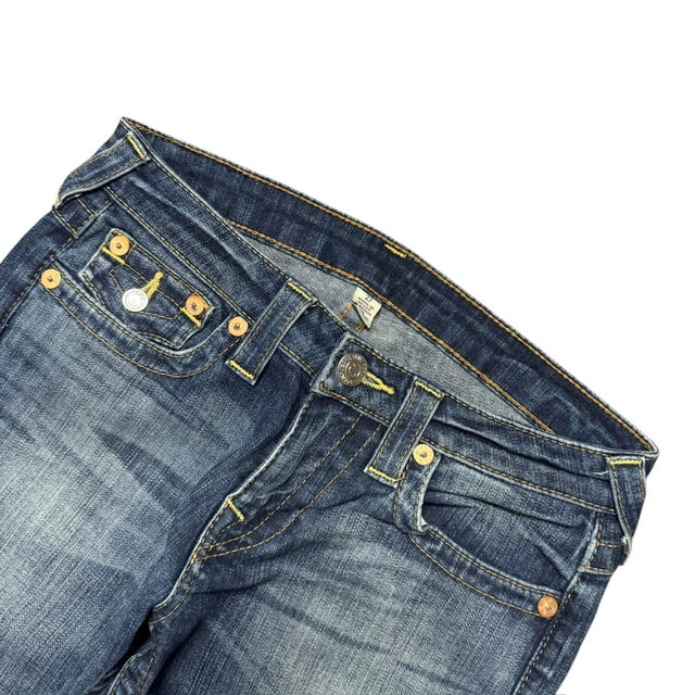 True Religion low waist designer slim fit women jeans(w27)