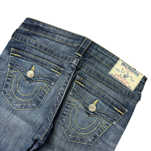 True Religion low waist designer slim fit women jeans(w27)